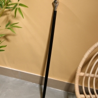 Трость 90 см, манговое дерево, никель