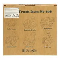 Набор спецтехники Ретро в бесцветной коробке