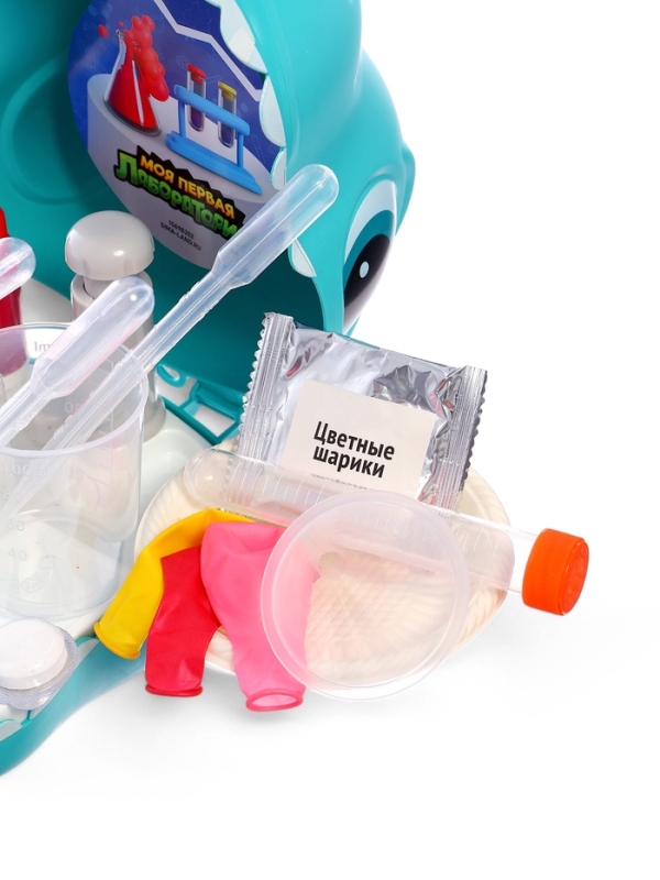 ЭВРИКИ Набор для опытов "Моя первая лаборатория", диноголова