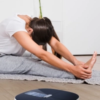 Весы напольные электронные КТ-809