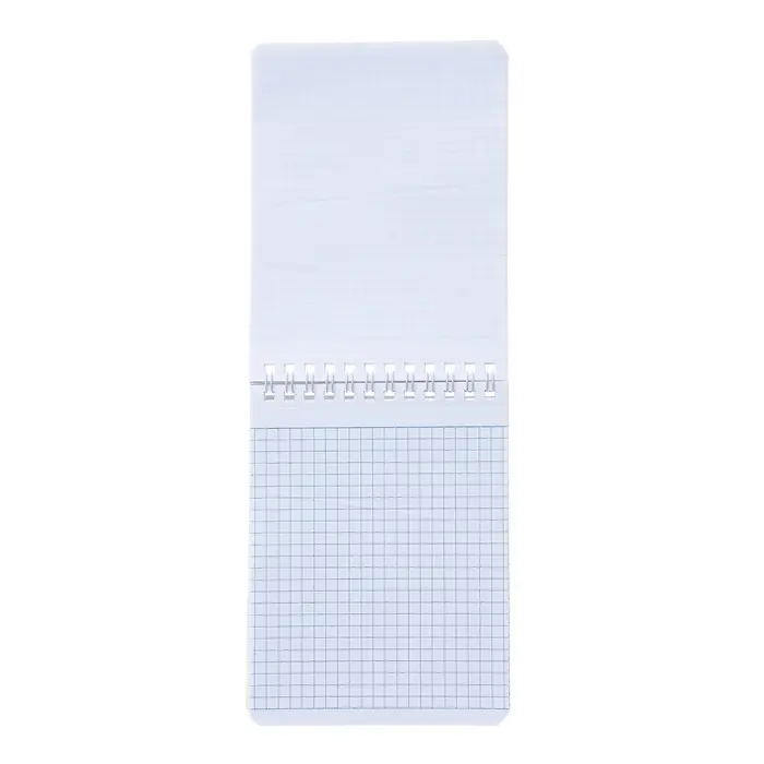 Блокнот А6 40 листов в клетку на гребне "Влад А4", обложка мелованный картон, УФ-лак, блок 60 г/м2, 5В МИКС