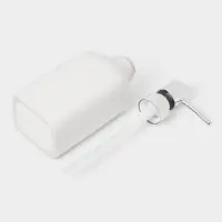 Набор для ванной "Кристаль", 4 предмета (дозатор для мыла, 2 стакана, мыльница)