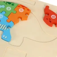 Деревянный 3D- пазл для малышей