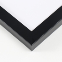 Фоторамка пластик "МИРАМ" 30х30 см, 641877-33, чёрный (пластиковый экран)