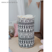 Корзина для белья Доляна &laquo;Мексика&raquo;, 35&times;35&times;60 см