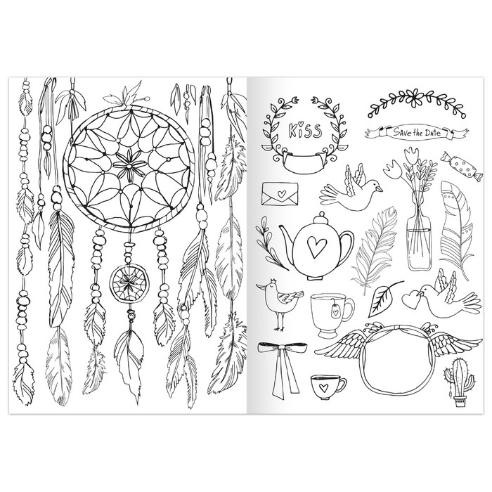 Набор раскрасок &laquo;Весёлые рисунки&raquo;, 8 шт. по 12 стр., А5