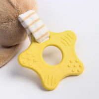 Подвеска мягкая с вибрацией &laquo;Слоник Няша&raquo;, прорезыватель, на кроватку, коляску, Крошка Я