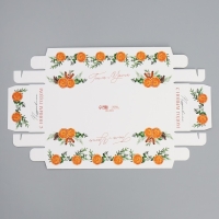 Коробка для десерта &laquo;Тепла и уюта&raquo;, 26.2 х 8 х 9.7 см, Новый год