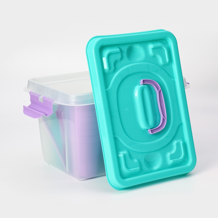 Набор посуды для пикника на 6 персон &laquo;Все за стол &ndash; 2&raquo;, 52 предмета, цвет МИКС