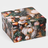 Набор подарочных коробок 6в1 &laquo;С Новым годом&raquo;, 10 х 10 х 6 - 20 х 20 х 11 см, Новый год