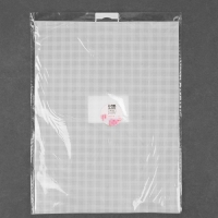 Канва для вышивания №14, пластиковая, 21 &times; 28 см, цвет белый