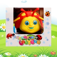 Машина-перевертыш &laquo;Божья коровка&raquo;, работает от батареек, цвета МИКС