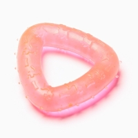 Игрушка для собак жевательная светящаяся в темноте &laquo;Треугольник&raquo;, 7 х 7 см