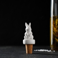 Пробка для бутылки Доляна &laquo;Зайка&raquo;, 10 см