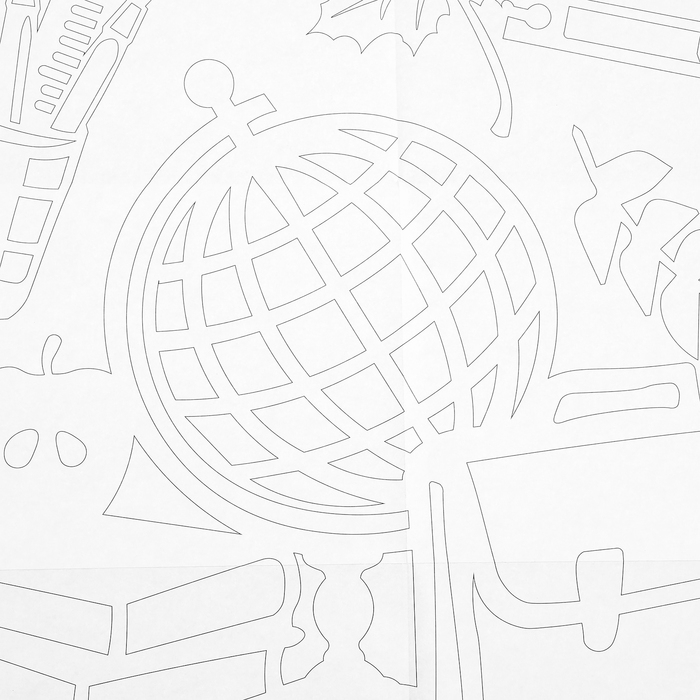 Декор на окна &laquo;День знаний&raquo;