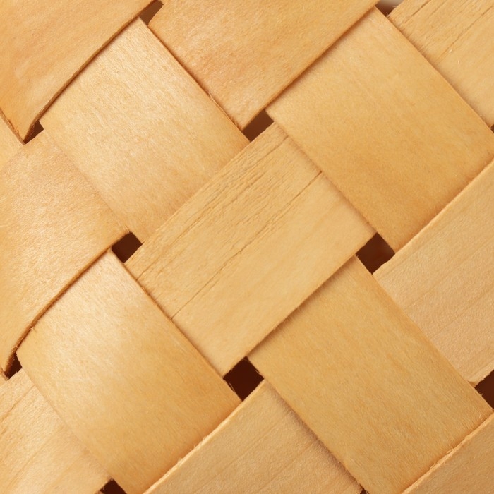 Корзина плетеная, 21 х 13,5 х 12/23,5 см, секвойя