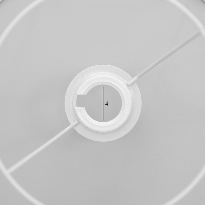 Каркас-основа абажура для настольной лампы "Классика" Е27/Е14 25х25х19см