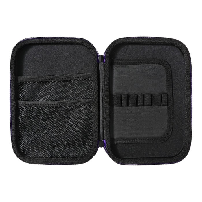 Пенал 1 секция откидная планка 150*215*45 EVA Феникс дев "Милая готика" фиолет 65695