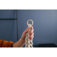 Набор колец для макраме, деревянные, d = 5/7 см, 2 шт