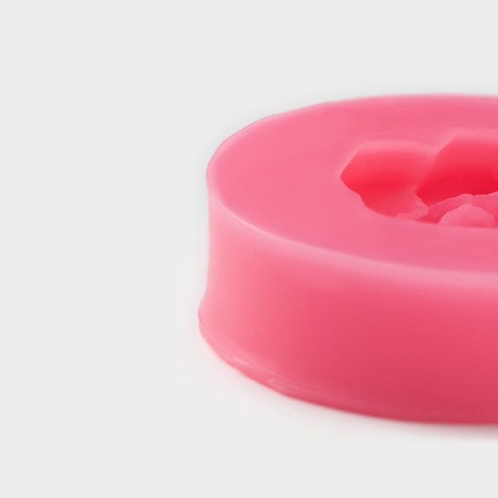 Молд Доляна &laquo;Розан&raquo;, силикон, 5,8&times;1,7 см, цвет розовый