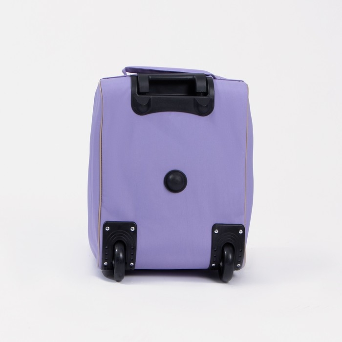 Чемодан детский 34 л (XS) Sacvoyage, отдел на молнии, цвет сиреневый