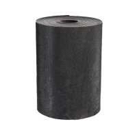 Лента бордюрная, 0.2 &times; 10 м, толщина 1.2 мм, пластиковая, чёрная, Greengo