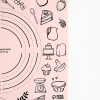 Силиконовой коврик для выпечки &laquo;Сердце дома&raquo;, 50 х 40 см