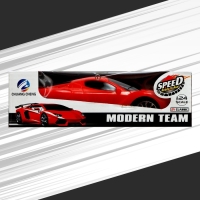 Машина радиоуправляемая &laquo;Спорт-кар&raquo;, масштаб 1:24, работает от батареек, цвет красный