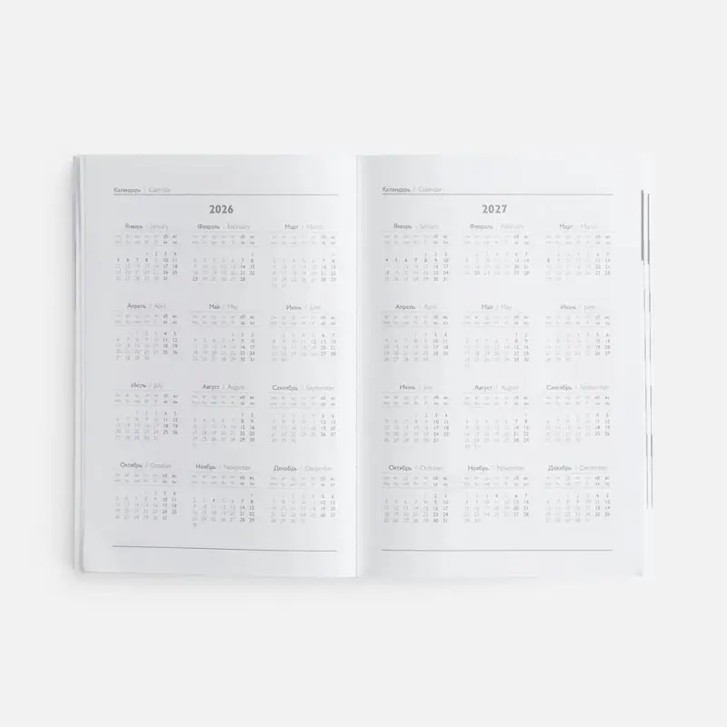 Ежедневник Baza, датированный, черный