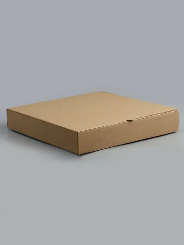 Упаковка для пиццы, бурая, 36 х 36 х 6 см