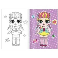 Раскраска &laquo;WOW Girls. Модницы&raquo;, формат А5, 12 стр.