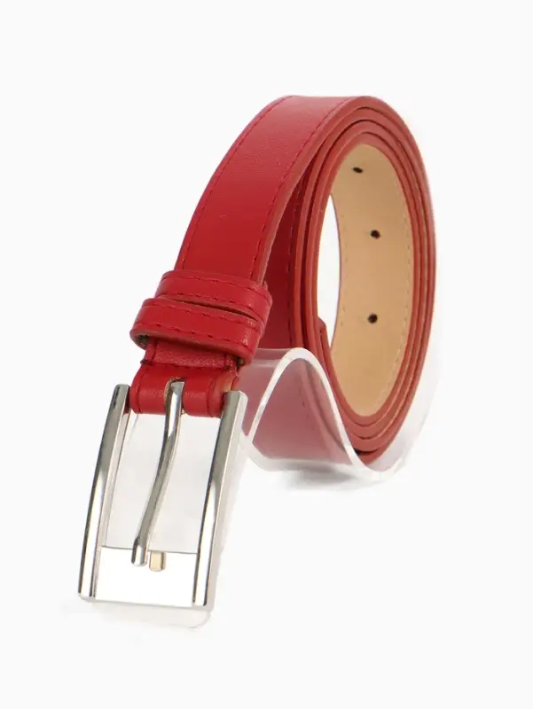 Ремень жен 05-01-02-01, Март2505, 2,7*0,3*110 см, без винта, пряж металл, 1 прокол,