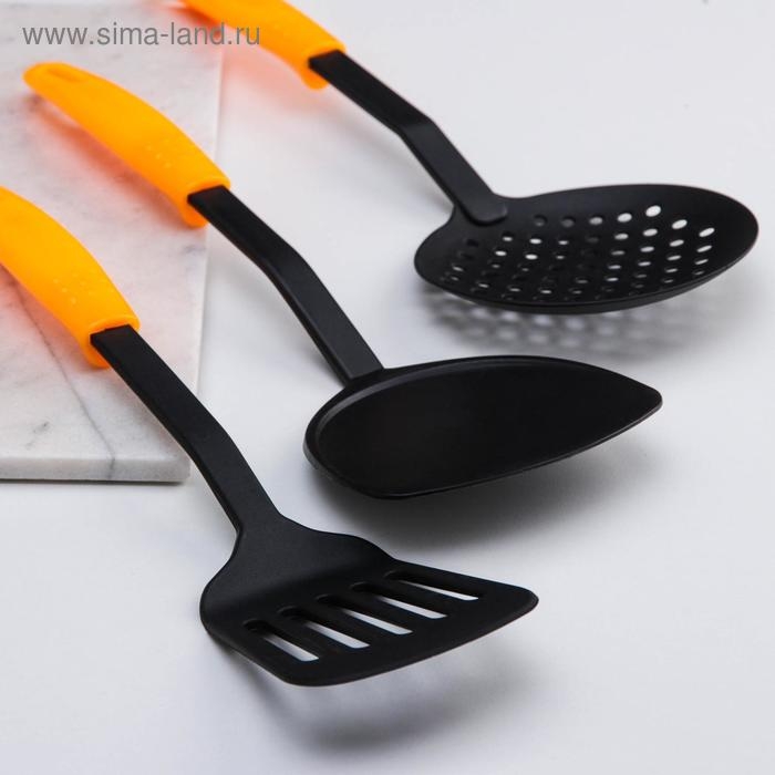 Набор кухонных принадлежностей Доляна &laquo;Оранж&raquo;, 6 предметов