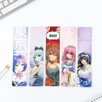Закладки картонные, шпаргалки 5 шт &laquo;Аниме&raquo;