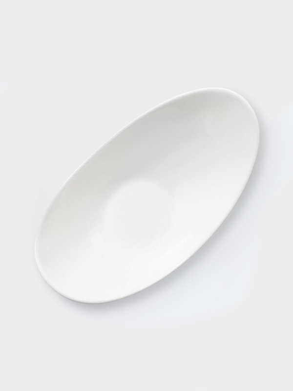 Салатник Hanna Kn&ouml;vell, 20.7&times;11.5&times;9 см, фарфор, белый