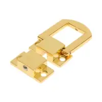 Замок-защелка на ящик ZM01, 2.5&times;2 см, цвет золото