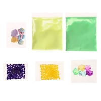 Набор для опытов &laquo;Меганабор для создания слаймов&raquo;, своими руками, 10 фигурок и кристаллов