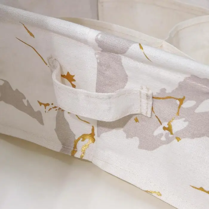 Органайзер для хранения Доляна &laquo;Мрамор&raquo;, 6 отделений, 28,5&times;28,5&times;12 см, цвет серый