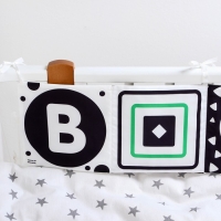 Мягкая книжка-бортик на кроватку по методике Г. Домана &laquo;Малыши&raquo;, с шуршалкой