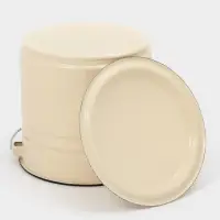 Ведро ц/шт с/кр 12л (слоновая)Без декора