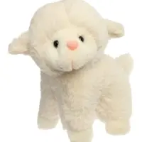 Мягкая игрушка "Барашек" цвет белый, 13 см