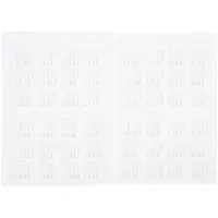 Ежедневник Nebraska Flex, недатированный, бордовый с серебристым