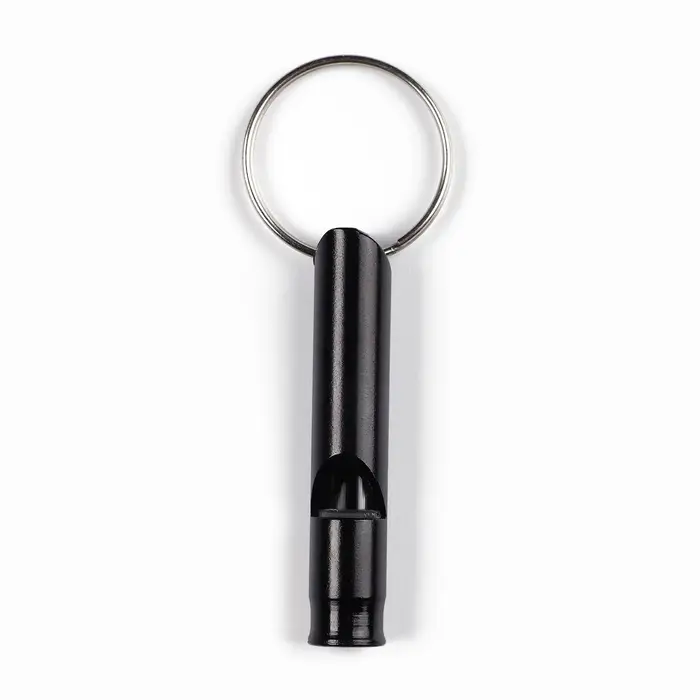 Свисток для выживания высокочастотный, до 100 дБ, 5 см, чёрный