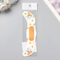 Переводная тату на тело цветная &laquo;Веснушки. Сухоцветы и лейкопластырь&raquo;, 16&times;5 см