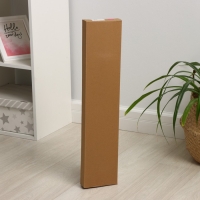 Корзина для белья Доляна Color, складная, двойная, 61&times;36&times;57 см, цвет серый