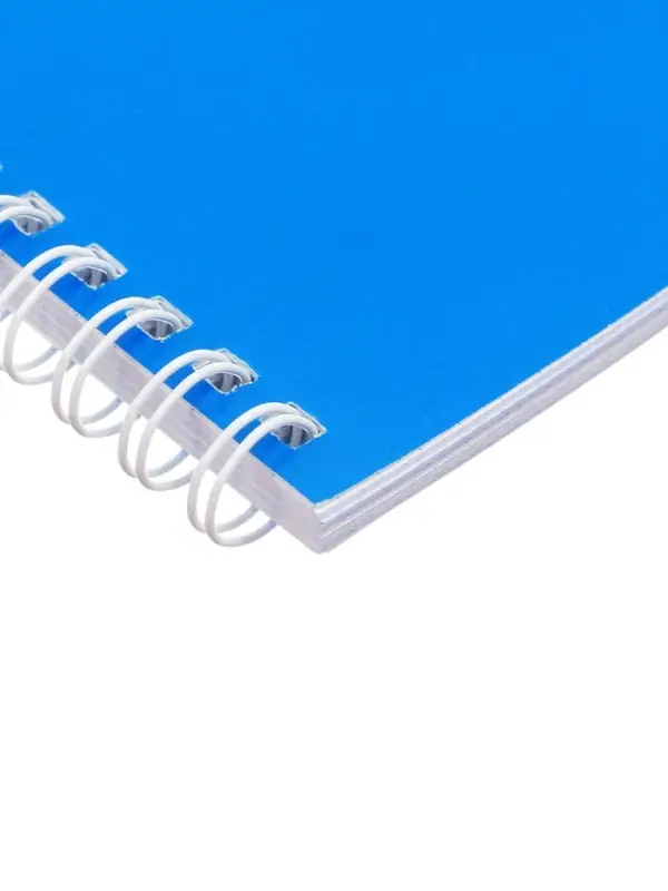 Блокнот А6, 60 листов в клетку, &laquo;Для конференций&raquo;, на гребне, синий