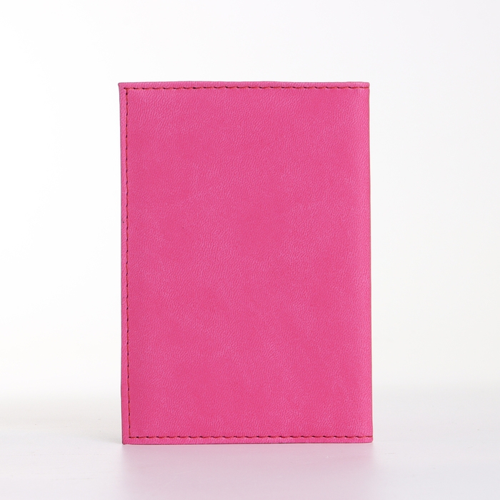 Обложка для паспорта, цвет розовый