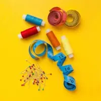 Сантиметровая лента портновская, в футляре, 1.7&times;150 см (см/дюймы), МИКС