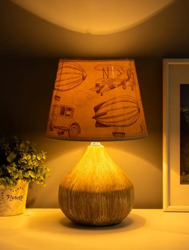 Настольная лампа "Селано" Е14 40Вт белый 20х20х23 см RISALUX