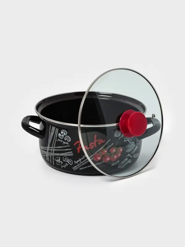 Кастр.сфер. 3л (черная)Болоньезе